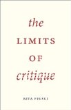 Limits of Critique   2015 9780226294032 Front Cover