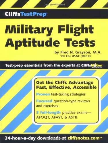 Military Flight Aptitude Tests   2004 9780764541032 Front Cover