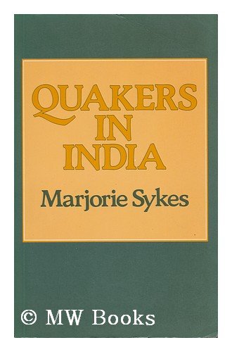 Quakers in India  1980 9780042750033 Front Cover