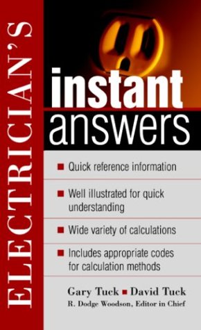 Electrician's Instant Answers   2003 9780071402033 Front Cover