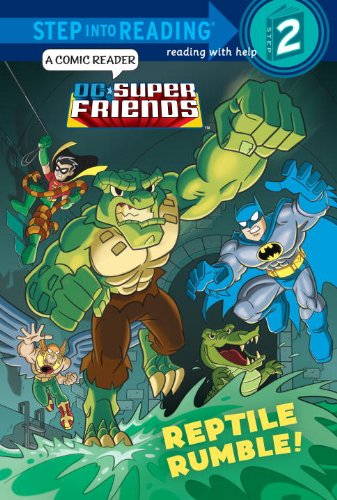 Reptile Rumble! (DC Super Friends)  N/A 9780385374033 Front Cover