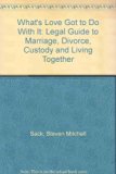 Complete Legal Guide to Marriage, Divorce, Custody, and Living Together N/A 9780317565034 Front Cover