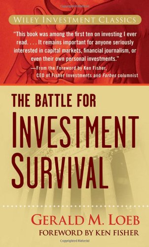 Battle for Investment Survival   2007 9780470110034 Front Cover