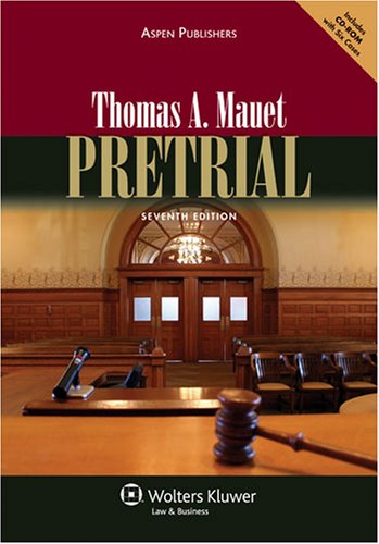Pretrial  7th 2008 (Revised) 9780735572034 Front Cover