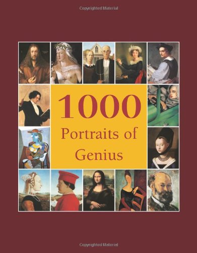 1000 Portraits of Genius   2010 9781844848034 Front Cover
