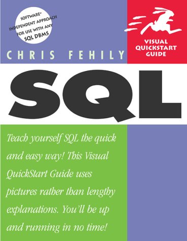 SQL Visual QuickStart Guide  2003 9780321118035 Front Cover