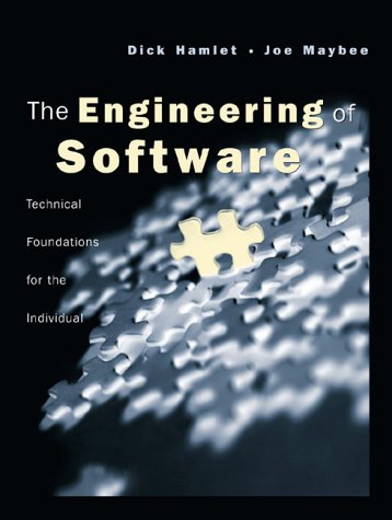 Engineering of Software A Technical Guide for the Individual  2001 9780201701036 Front Cover