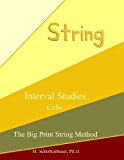 Interval Studies: Cello  Large Type  9781491215036 Front Cover