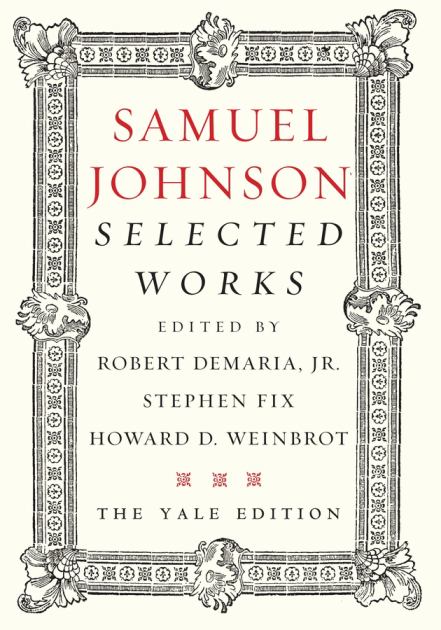 Samuel Johnson Selected Works N/A 9780300113037 Front Cover