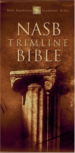 NASB Trimline Bible   2001 9780310927037 Front Cover