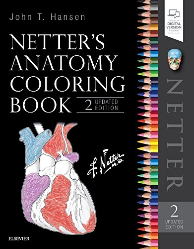 Netter's Anatomy Coloring Book Updated Edition  2nd 2019 9780323545037 Front Cover