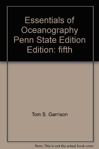 ESSENTIALS OF OCEANOGRAPHY >CU N/A 9780495563037 Front Cover
