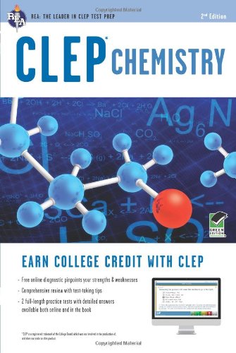 CLEPï¿½ Chemistry  2nd 2008 (Revised) 9780738611037 Front Cover