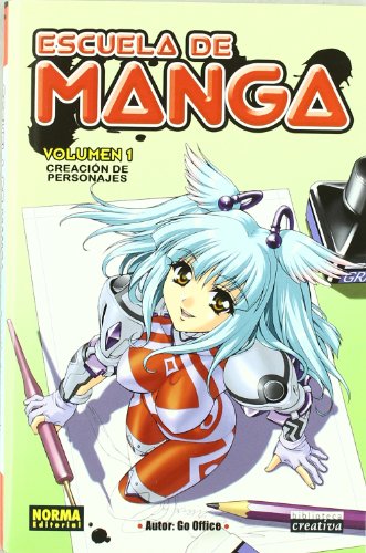 Escuela de manga 1 Creacion de personajes/ Manga School 1 Character's Creation:  2009 9788498142037 Front Cover