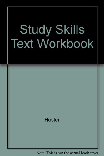 Study Skills 1st 1991 9780070305038 Front Cover