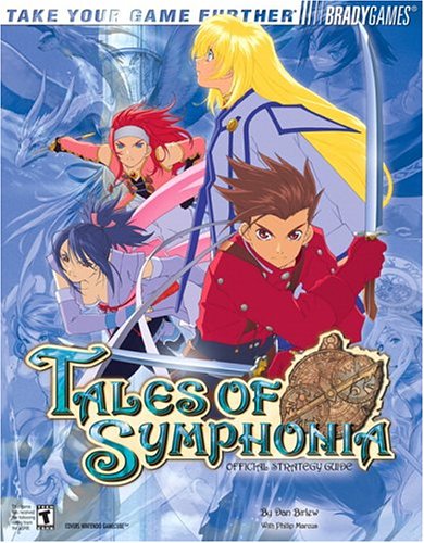 Tales of Symphonia Official Strategy Guide   2005 9780744004038 Front Cover