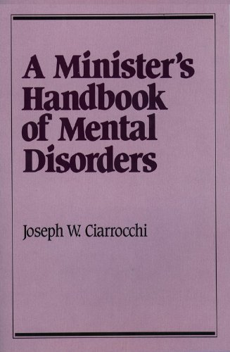 Minister's Handbook of Mental Disorders N/A 9780809134038 Front Cover