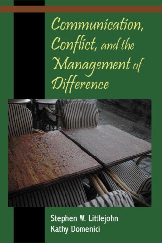 Communication, Conflict, and the Management of Difference   2007 9781577665038 Front Cover