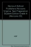 Horizons : Test Prep: Virginia Edition 2nd 9780153357039 Front Cover