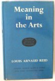 Meaning in the Arts   1969 9780047010040 Front Cover