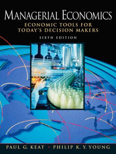 Managerial Economics  6th 2009 9780136040040 Front Cover