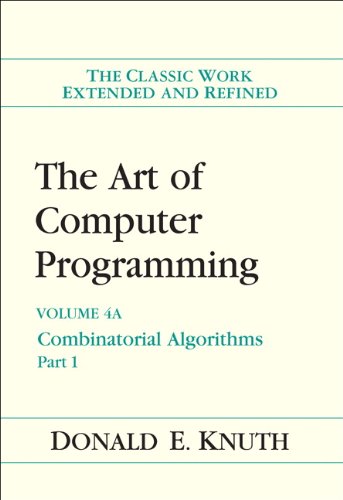 Art of Computer Programming Combinatorial Algorithms  2011 9780201038040 Front Cover