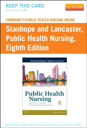 Stanhope and Lancaster, Public Health Nursing  8th 2012 9780323080040 Front Cover