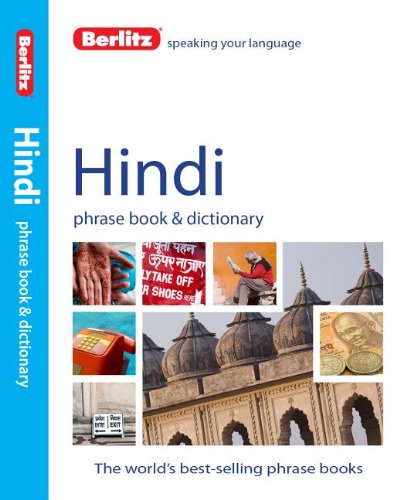 Berlitz Hindi Phrase Book and Dictionary  4th 2014 9781780044040 Front Cover
