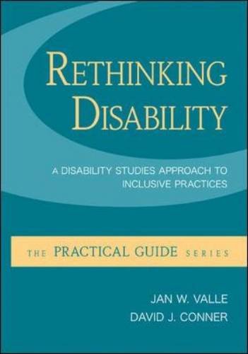 Rethinking Disability: a Disability Studies Approach to Inclusive Practices   2011 9780073526041 Front Cover
