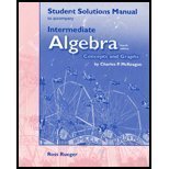 Intermediate Algebra Concepts and Graphs 4th 2002 9780030339042 Front Cover