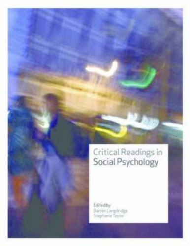 Critical Readings in Social Psychology   2006 9780335221042 Front Cover