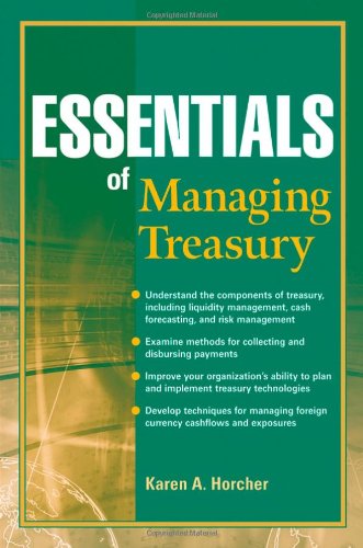Essentials of Managing Treasury   2006 9780471707042 Front Cover
