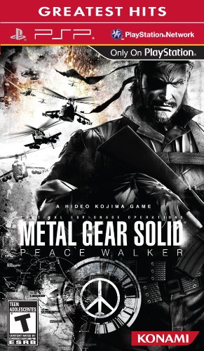 Metal Gear Solid Peace Walker Sony PSP artwork