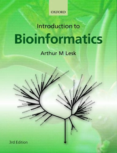 Introduction to Bioinformatics  3rd 2008 9780199208043 Front Cover