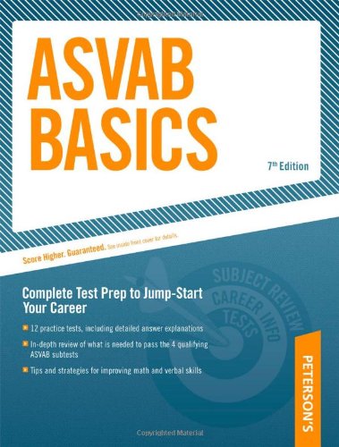 ASVAB Basics 7th 9780768925043 Front Cover