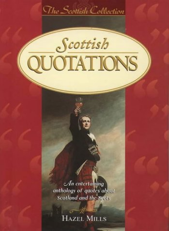 Scottish Quotations  1999 9780004723044 Front Cover