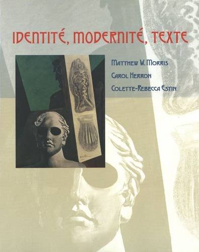 Identite, Modernite, Texte   2003 9780300098044 Front Cover