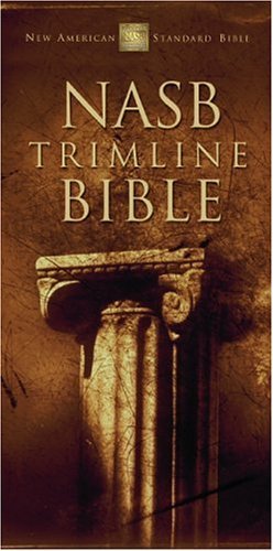 NASB Trimline Bible   2001 9780310927044 Front Cover
