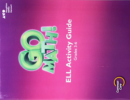 Go Math! ELL Activity Guide Grades 3-6 1st 9780544401044 Front Cover