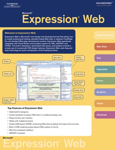 Microsoft Expression Web   2008 9781423927044 Front Cover