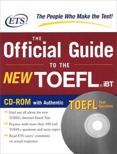 Official Guide to the New TOEFL IBT with CD-ROM  2nd 2007 (Revised) 9780071481045 Front Cover