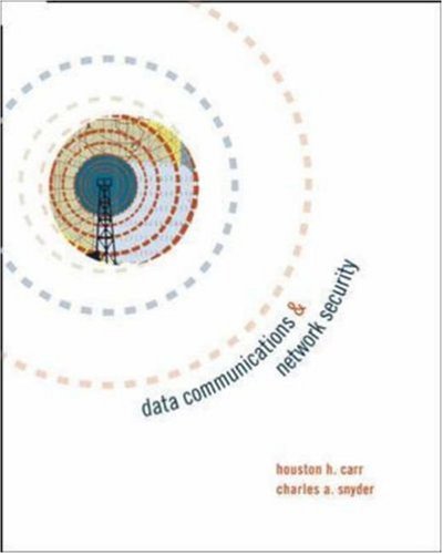 Data Communications and Network Security   2007 9780072976045 Front Cover