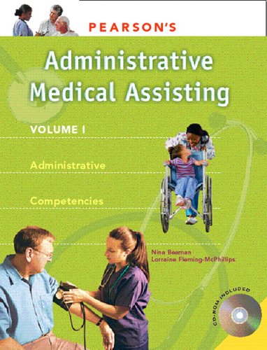 Pearson's Administrative Medical Assisting   2007 9780132209045 Front Cover