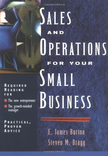 Sales and Operations for Your Small Business   2000 9780471397045 Front Cover