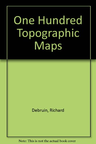 One-Hundred Topographic Maps 1st 9780833117045 Front Cover
