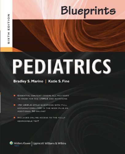 Blueprints Pediatrics  6th 2013 (Revised) 9781451116045 Front Cover