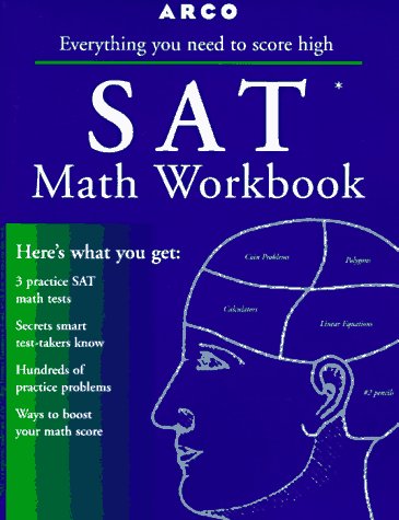 SAT Math Workbook : Scholastic Assessment Test 5th (Workbook) 9780028617046 Front Cover