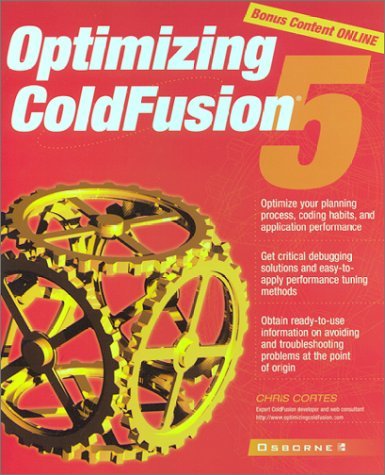 Optimizing ColdFusion 5   2001 9780072193046 Front Cover