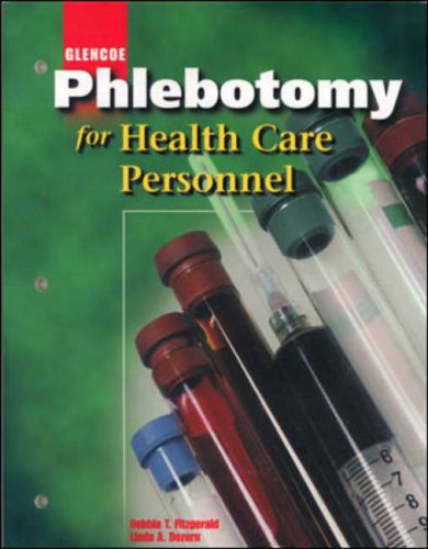 Phlebotomy for Health Care Personnel  2002 9780078203046 Front Cover
