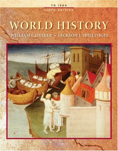 World History: To 1500  6th 2010 9780495569046 Front Cover